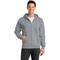Port & Company® Neutrals Core Fleece Full-Zip Hooded Sweatshirt